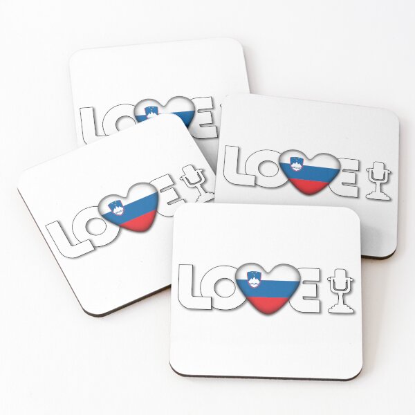 Artikelvorschau, Love Slovenia - Eurovision Song Contest entworfen und verkauft von Vision-Tees.