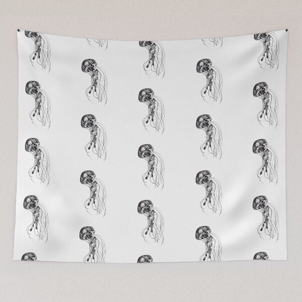 Item preview, Inked Jellyfish designed and sold by Lindy Designs.