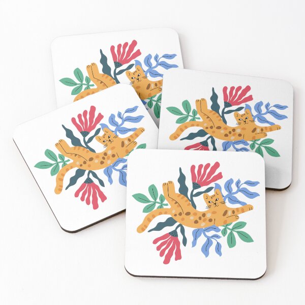 Item preview, Leopard in a hand-drawn style designed and sold by Evartfinds.