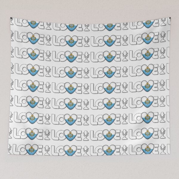 Item preview, Love San Marino - Eurovision Song Contest designed and sold by Vision-Tees.