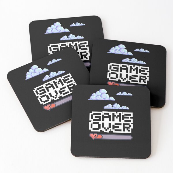 Artikelvorschau,  Game Over - Retro-Videospieldesign entworfen und verkauft von DigitalByEb.