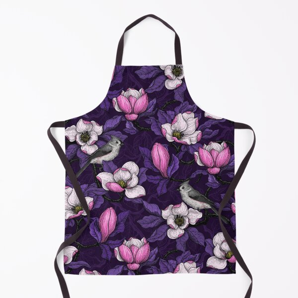 Item preview, Blooming magnolia and titmose bird 4 designed and sold by Katerina Mitkova Kirilova.