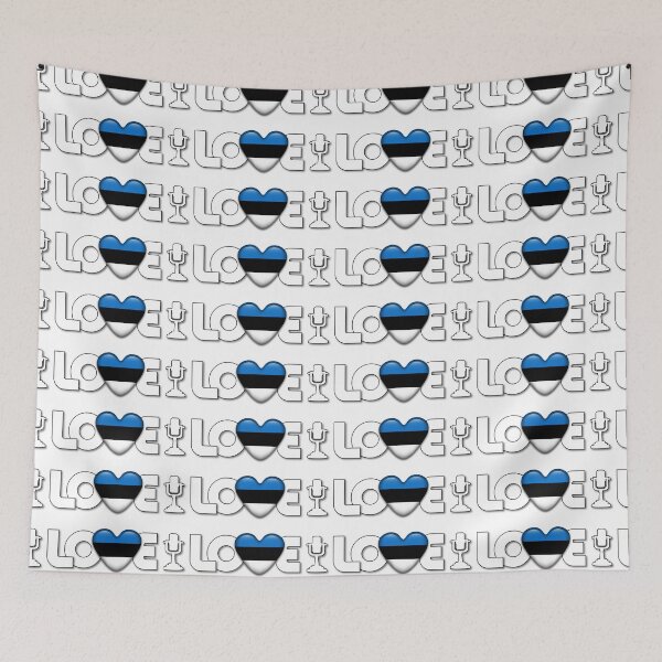 Item preview, Love Estonia - Eurovision Song Contest designed and sold by Vision-Tees.