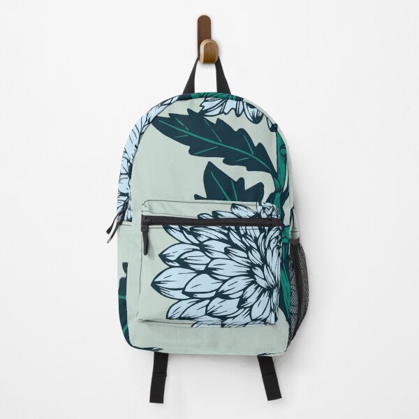 Item preview, vintage botanical garden-blue blooming flower designed and sold by UnaWu533.