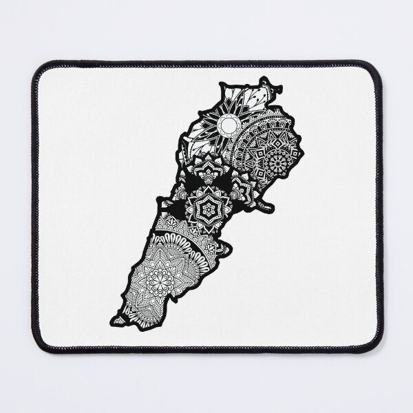 Item preview, Map of Lebanon designed and sold by KatsCanvas.