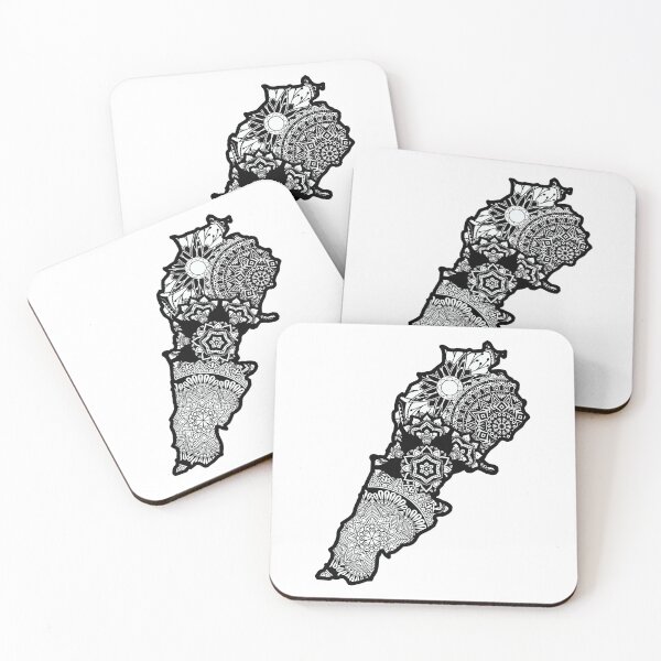 Item preview, Map of Lebanon designed and sold by KatsCanvas.