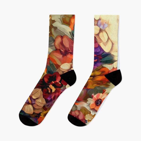 Item preview, Floral Pattern : Digital : Oil Painting Style designed and sold by MTJ-Mushrooms.
