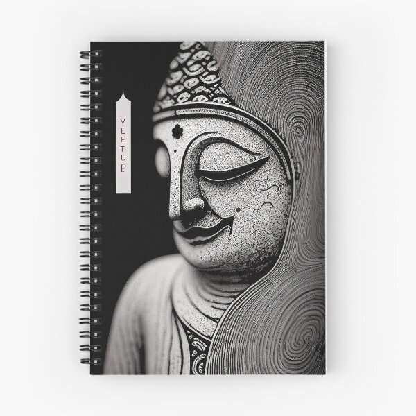Item preview, Buddha's Wisdom in Black and White 4 designed and sold by BeUniqueCo.