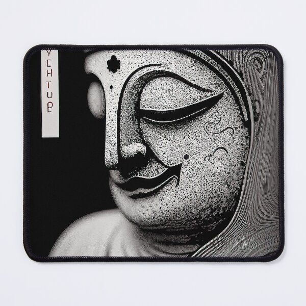 Item preview, Buddha's Wisdom in Black and White 4 designed and sold by BeUniqueCo.
