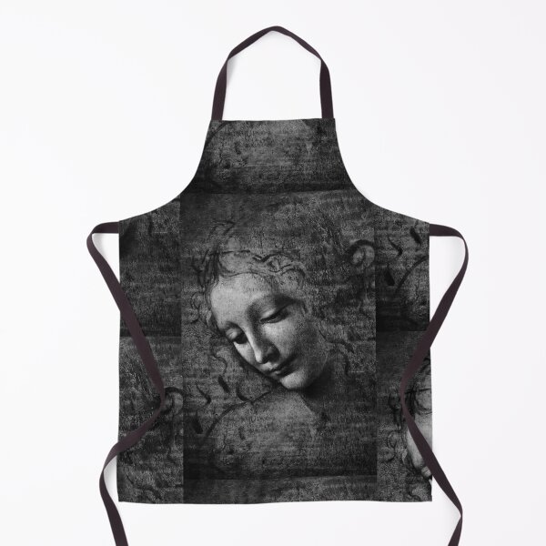 Item preview, La Scapigliata by Leonardo da Vinci - Platinum Paintings designed and sold by FineArtShirts.