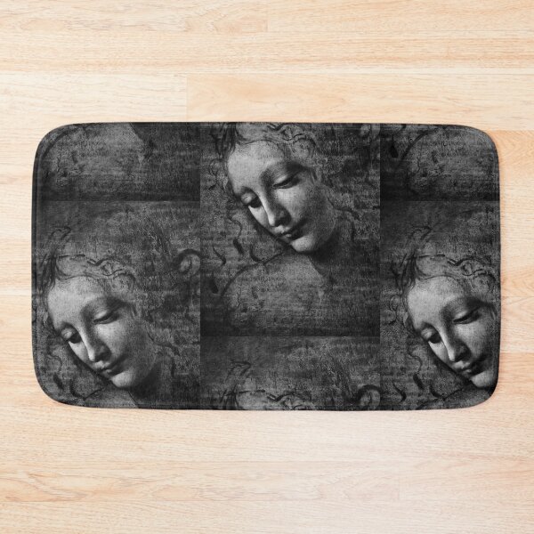 Item preview, La Scapigliata by Leonardo da Vinci - Platinum Paintings designed and sold by FineArtShirts.
