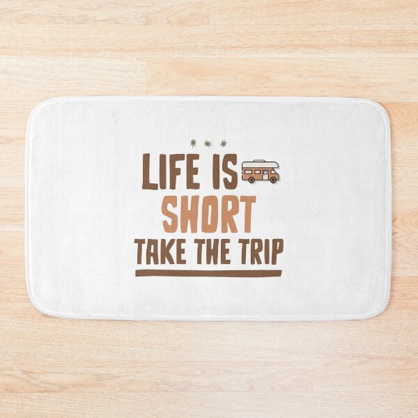 Item preview, life is short take the trip van life camping van travel trip designed and sold by STELATO.