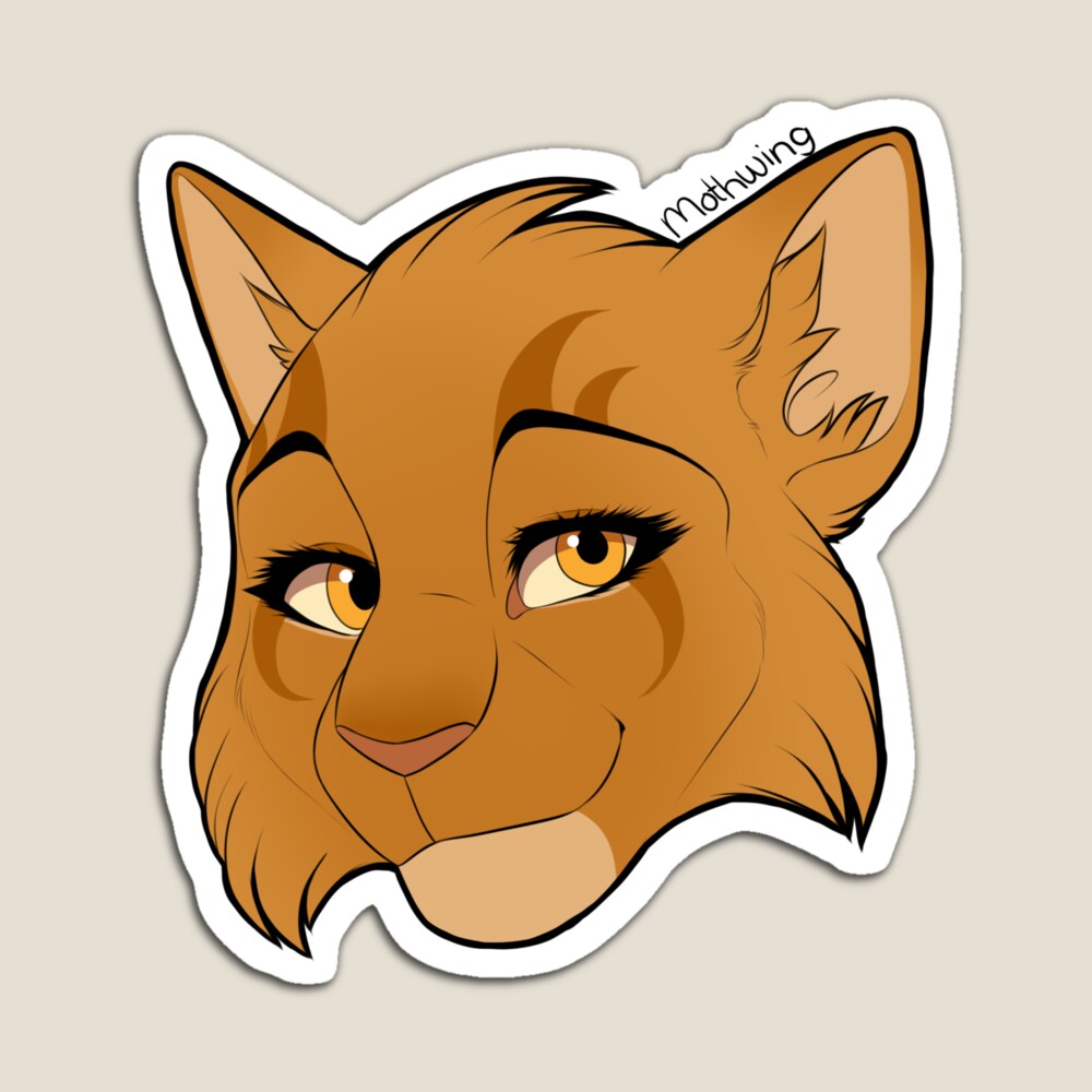 Bluestar Warrior Cats Sticker for Sale by PureSpiritFlowr