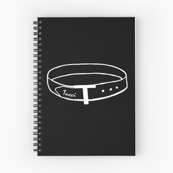Item preview, Stanley Tucci Logo with a belt in white designed and sold by Manoroma.