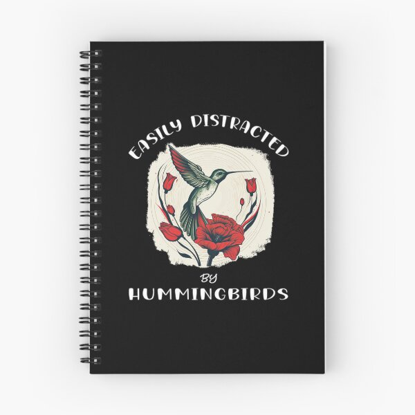 Item preview, Easily Distracted By Hummingbirds - A Birdwatching Design designed and sold by Mindful-Designs.