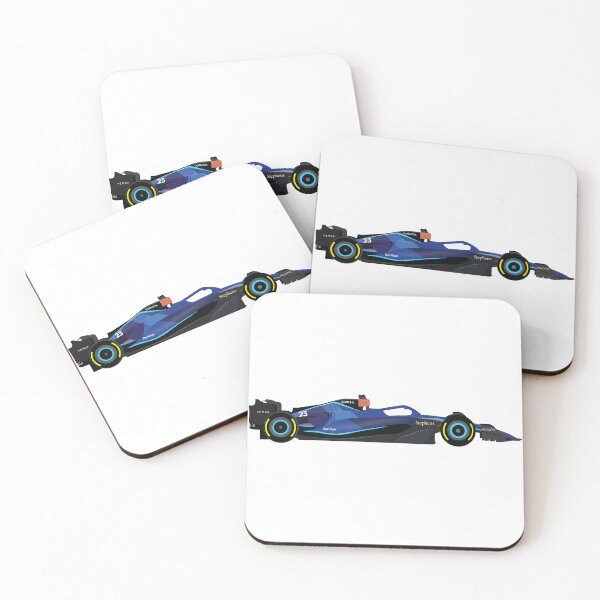 Item preview, Williams F1 Team 2023 car FW45 Drivers Alex Albon Logan Sargeant designed and sold by FormulaGTee1.