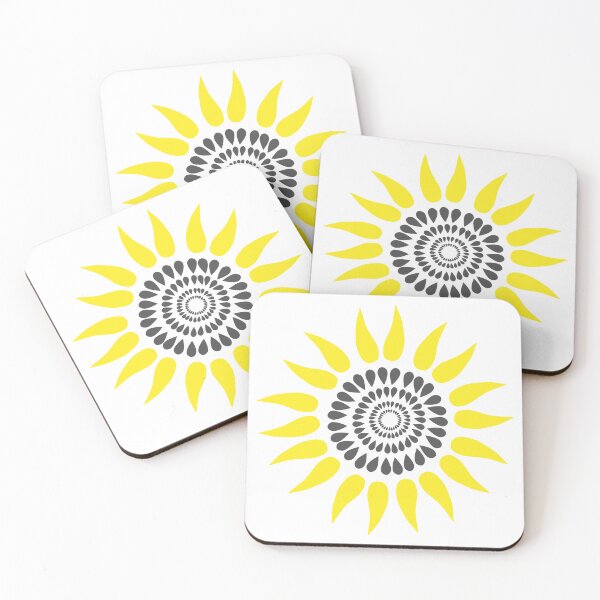 Item preview, stylized sunflower designed and sold by YuYuKoroleva.