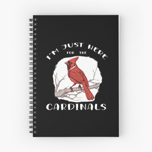 Item preview, I'm Just Here for the Cardinals - A Birdwatching Design designed and sold by Mindful-Designs.
