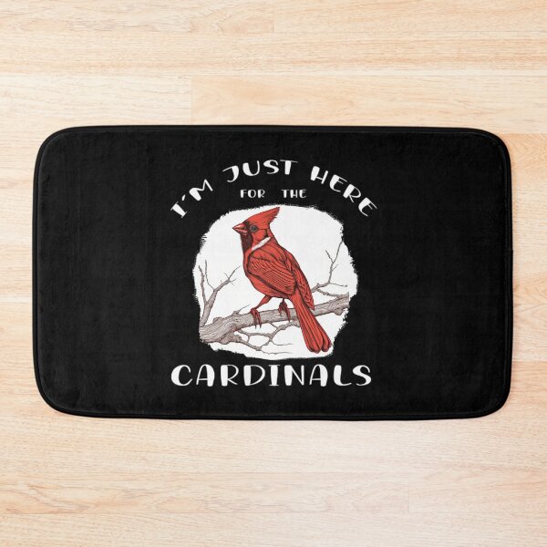 Item preview, I'm Just Here for the Cardinals - A Birdwatching Design designed and sold by Mindful-Designs.