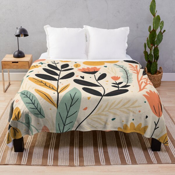 Item preview, Botanical Pattern, Boho Exotica, Boho Pattern art designed and sold by MonkStudio.