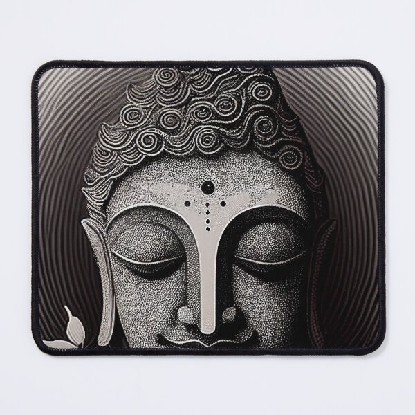 Item preview, Buddha's Wisdom in Black and White 5 designed and sold by BeUniqueCo.