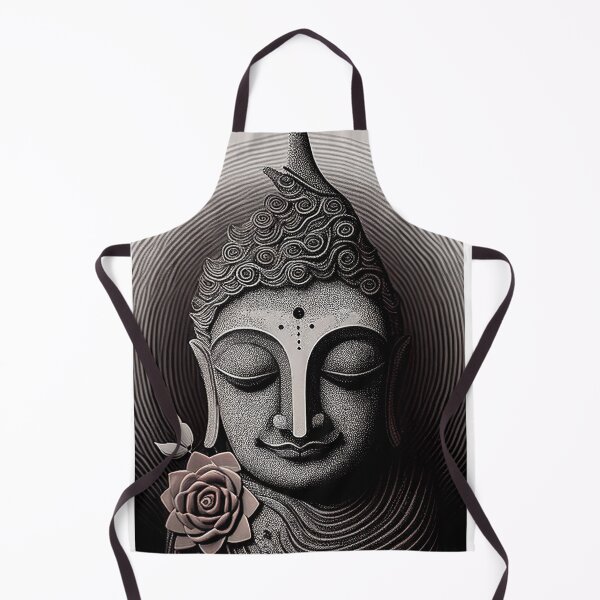 Item preview, Buddha's Wisdom in Black and White 5 designed and sold by BeUniqueCo.
