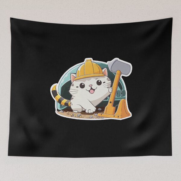 Item preview, The curious cat's construction adventure designed and sold by DHNY.