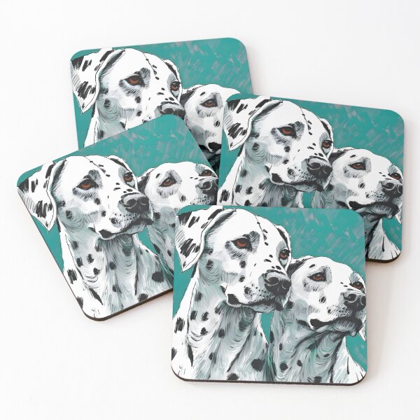 Item preview, "A Playful Dalmatian Duet" designed and sold by digitalbrosse.