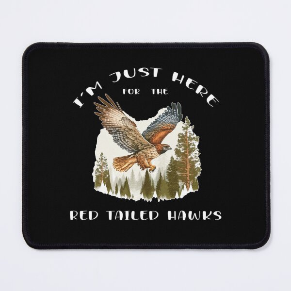 Item preview, I'm Just Here for the Red-Tailed Hawks - A Birdwatching Design designed and sold by Mindful-Designs.