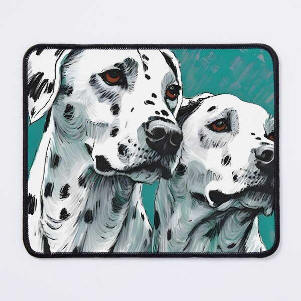 Item preview, "A Playful Dalmatian Duet" designed and sold by digitalbrosse.