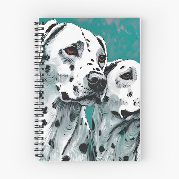 Item preview, "A Playful Dalmatian Duet" designed and sold by digitalbrosse.