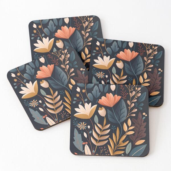 Item preview, Botanical Pattern, Boho Exotica, Boho Pattern art designed and sold by MonkStudio.