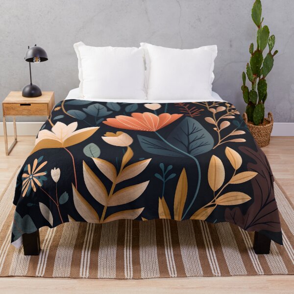 Item preview, Botanical Pattern, Boho Exotica, Boho Pattern art designed and sold by MonkStudio.