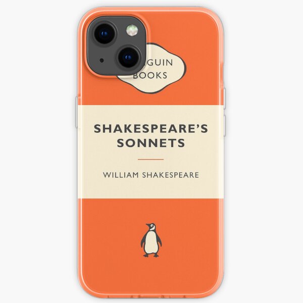 Penguin Book Shakespeare's Sonnets iPhone Soft Case