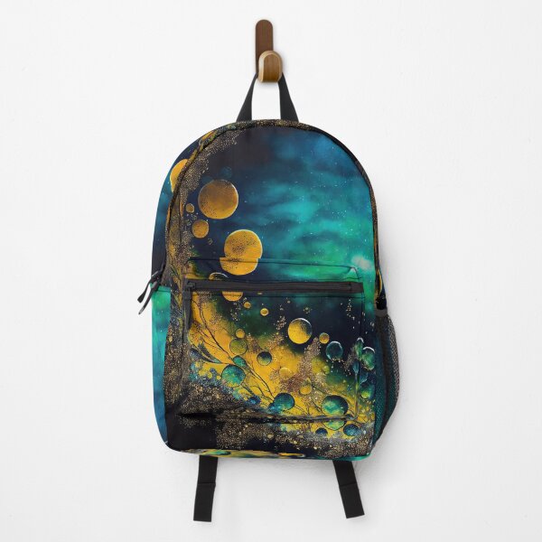 Item preview, Pointillism seaglass golden streams abstract designed and sold by Piotrek0001.