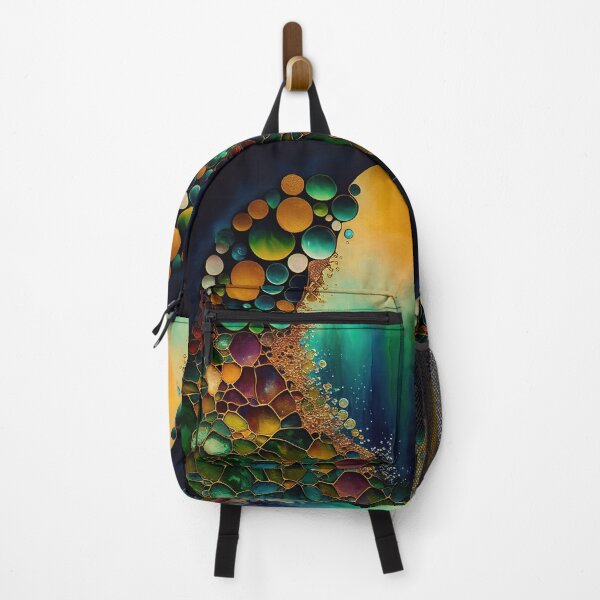 Artikelvorschau, Pointillism seaglass golden streams abstract entworfen und verkauft von Piotrek0001.
