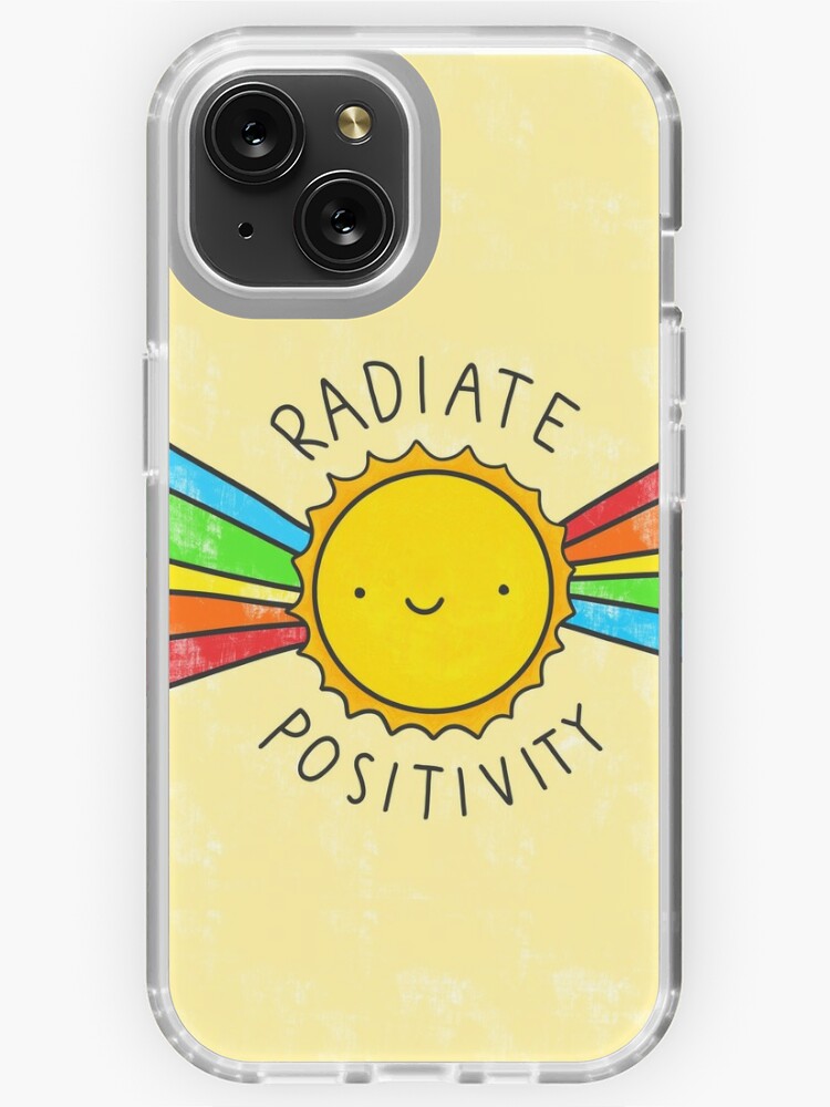 iPhone Case, Radiate Positivity designed and sold by Brittany Hefren