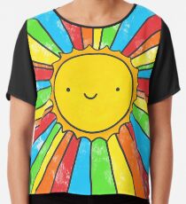 Radiate Positivity Chiffon Top