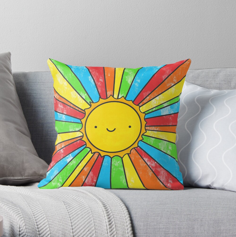 Item preview, Throw Pillow designed and sold by hellobubblegum.