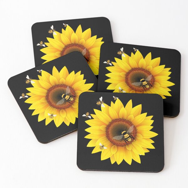 Item preview, Bee On A Sunflower designed and sold by ZingAndPep.