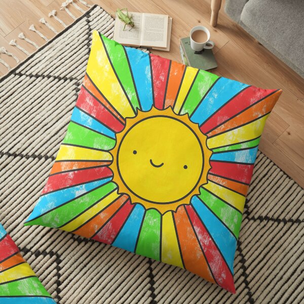 Radiate Positivity Floor Pillow