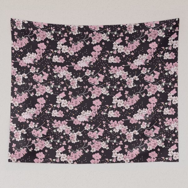 Item preview, Sakura Japanese Cherry Tree Flower Blossom Pattern V8 designed and sold by Family Journey with God.