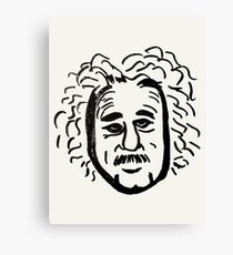 Abstract Einstein. Canvas Print