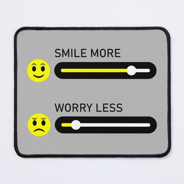 Item preview, Smile More, Worry Less designed and sold by Wayof.