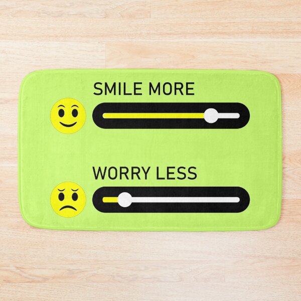 Item preview, Smile More, Worry Less designed and sold by Wayof.