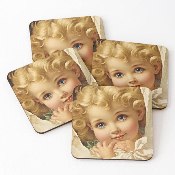 Item preview, Adorable Amy Vintage Victorian Style Angel Illustration  designed and sold by Karen MacKellar Designs.