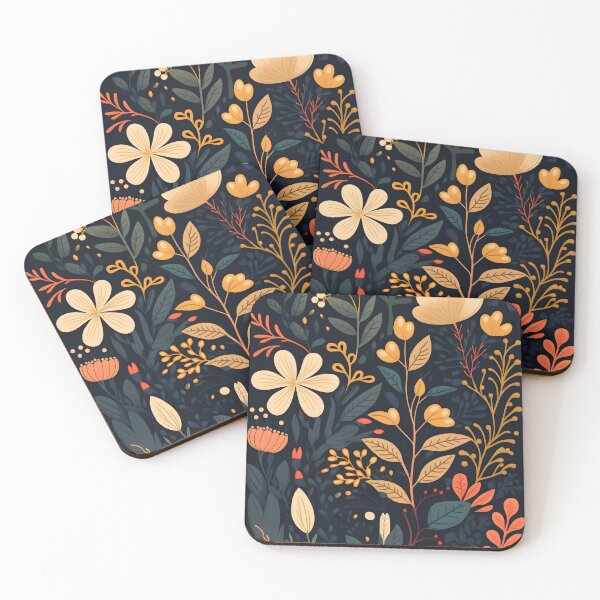 Item preview, Botanical Pattern, Boho Exotica, Boho Pattern art designed and sold by MonkStudio.