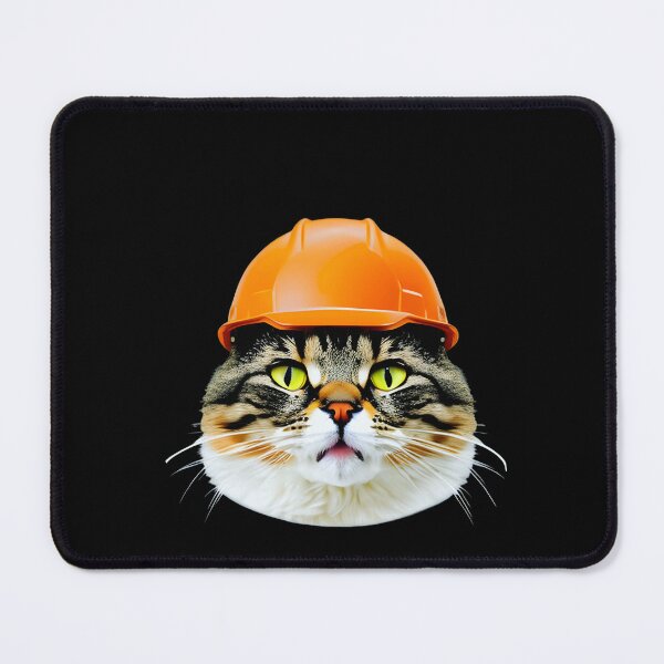 Item preview, Catwithhardhats cat worker designed and sold by Drzamag.
