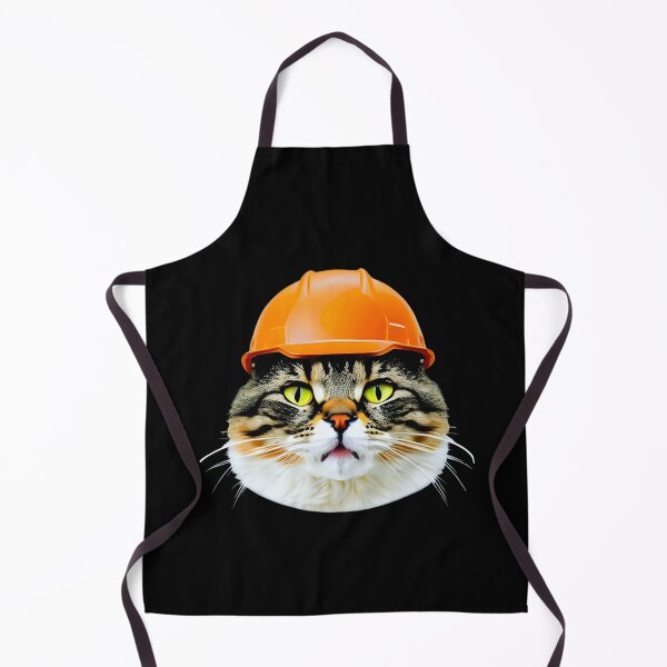 Item preview, Catwithhardhats cat worker designed and sold by Drzamag.