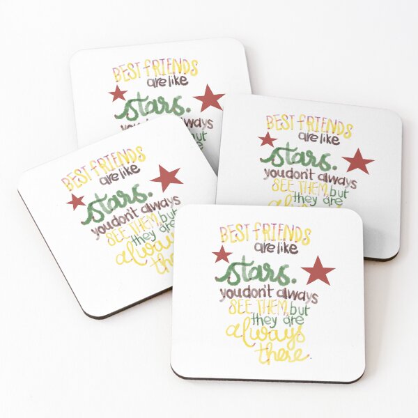 Item preview, Best friends are like stars designed and sold by chuckletuckle.